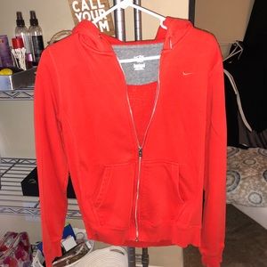 Nike hoodie.